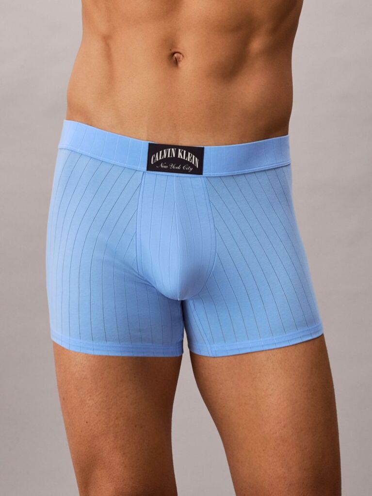 Μπλε Εφαρμοστό Μπόξερ - Heritage Classic Cotton  Άνδρας