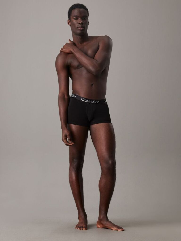 Black 3 Pack Trunks - Modern Structure  Men