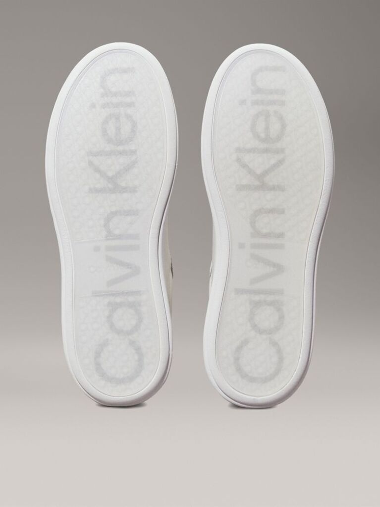 Λευκό Δερμάτινα Sneakers  Άνδρας