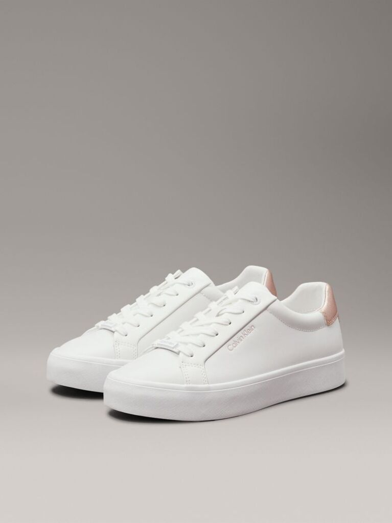 Λευκό Δερμάτινα Sneakers  Γυναίκα