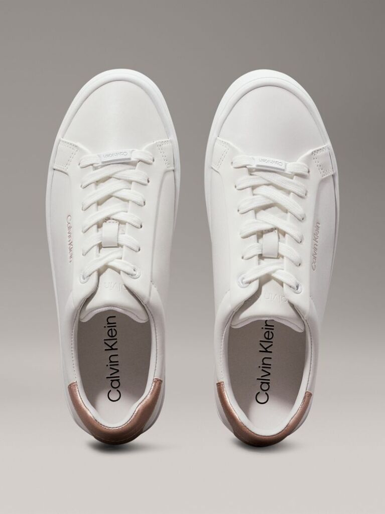 Λευκό Δερμάτινα Sneakers  Γυναίκα