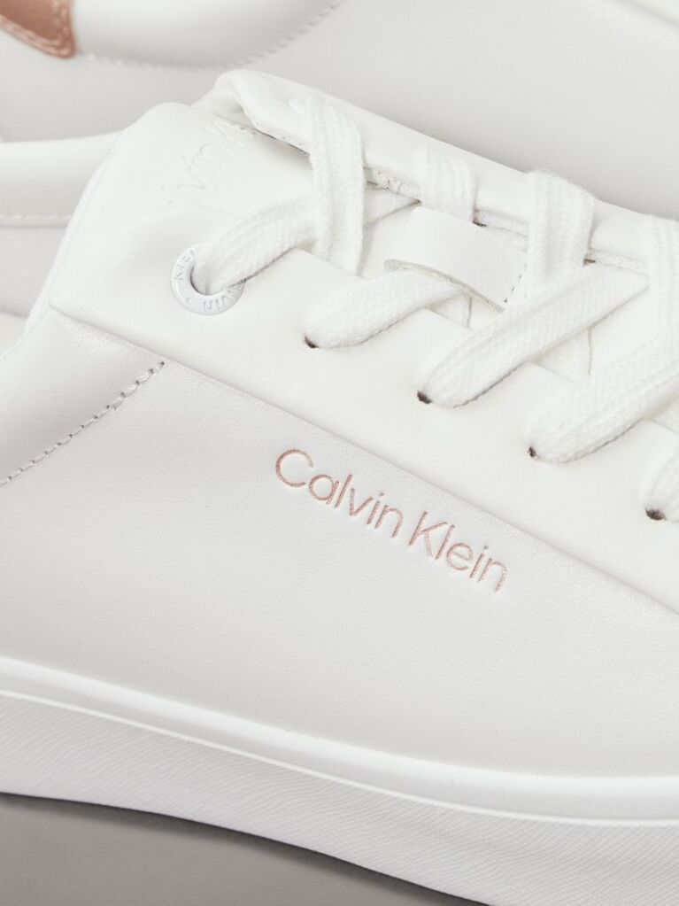 Λευκό Δερμάτινα Sneakers  Γυναίκα