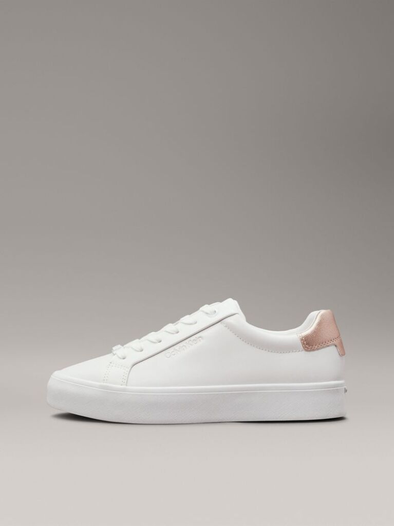 Λευκό Δερμάτινα Sneakers  Γυναίκα