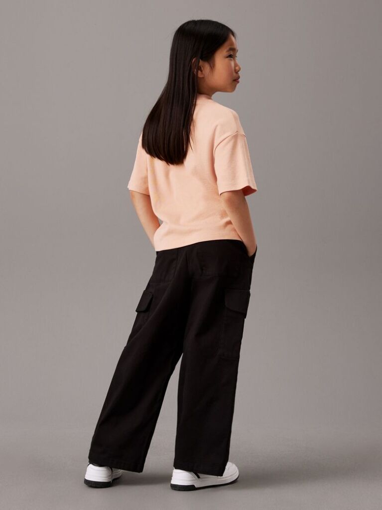 Black Cargo Trousers  Girls