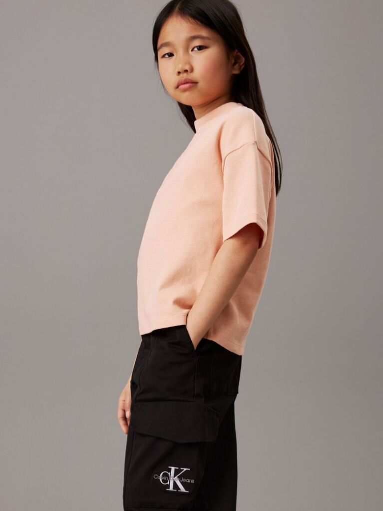 Black Cargo Trousers  Girls