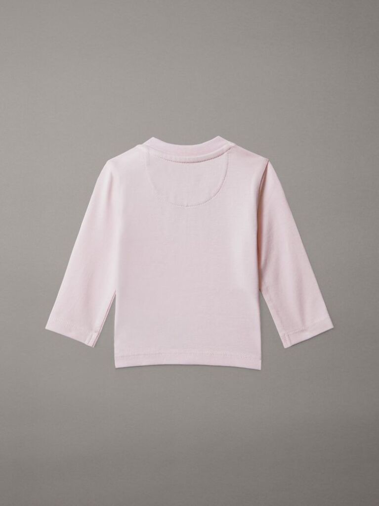 Ροζ Βρεφικό Μακρυμάνικο T-shirt  Βρεφικά