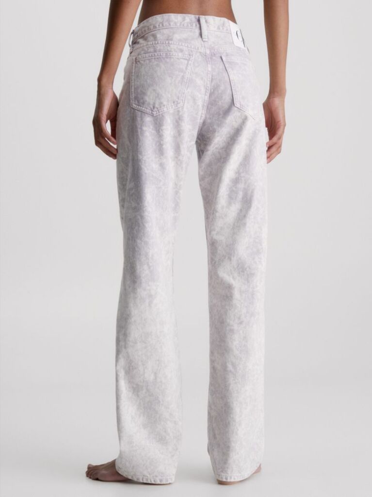 Denim Recycled Low Rise Straight Jeans  Women