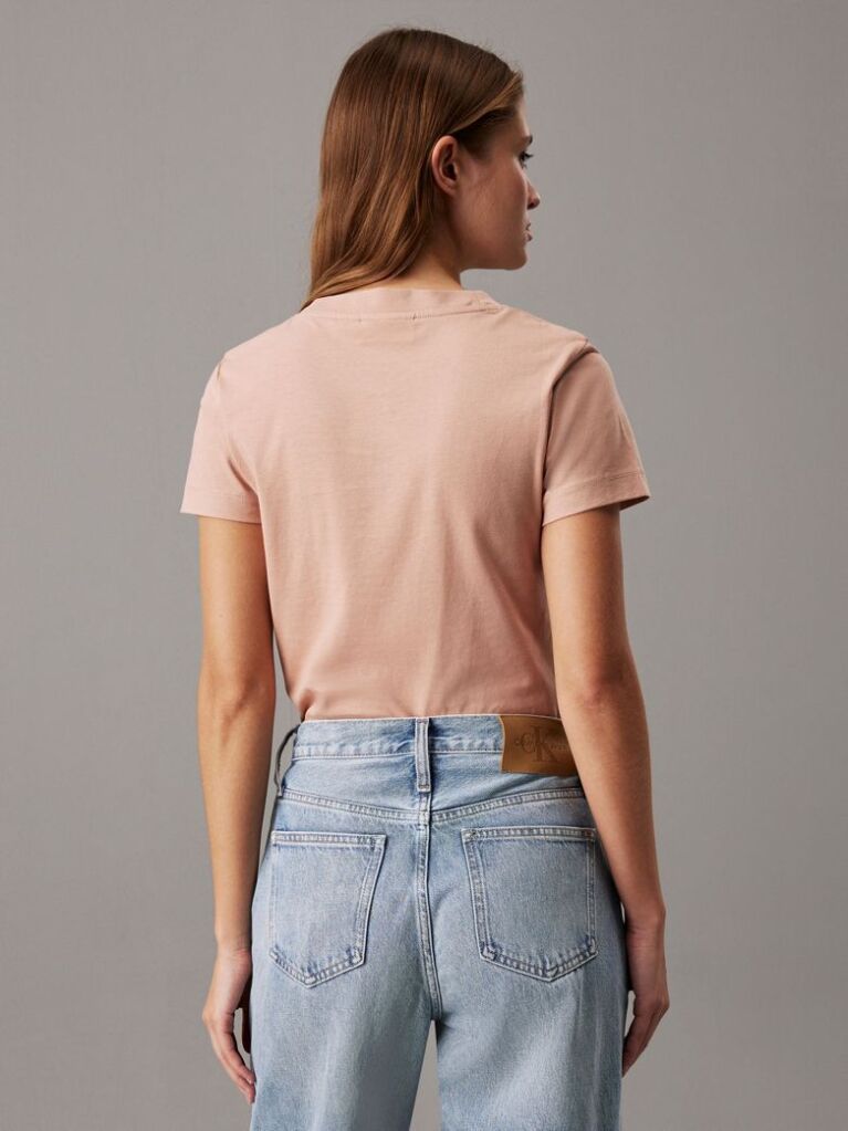 Orange Slim Monogram T-shirt  Women