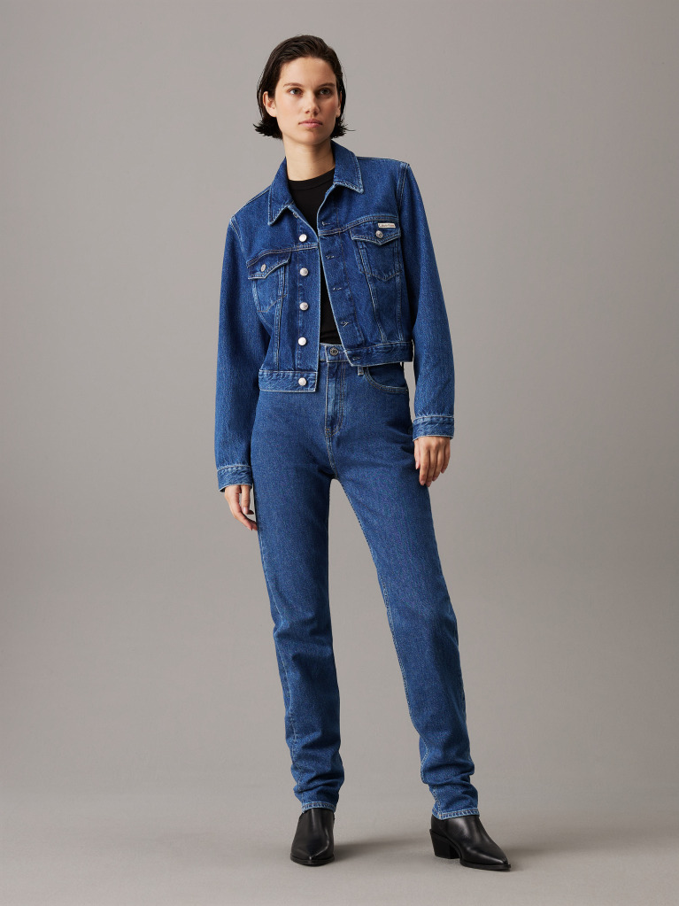 Denim Authentic Slim Straight Jeans  Women