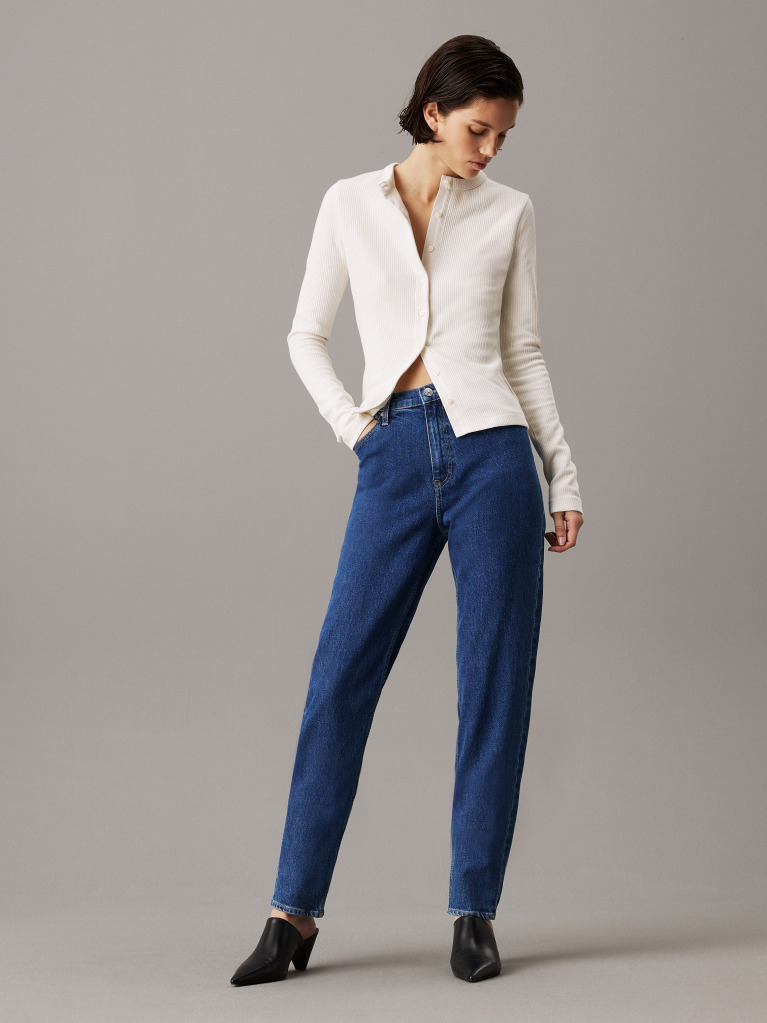 Denim Mom Jeans  Women