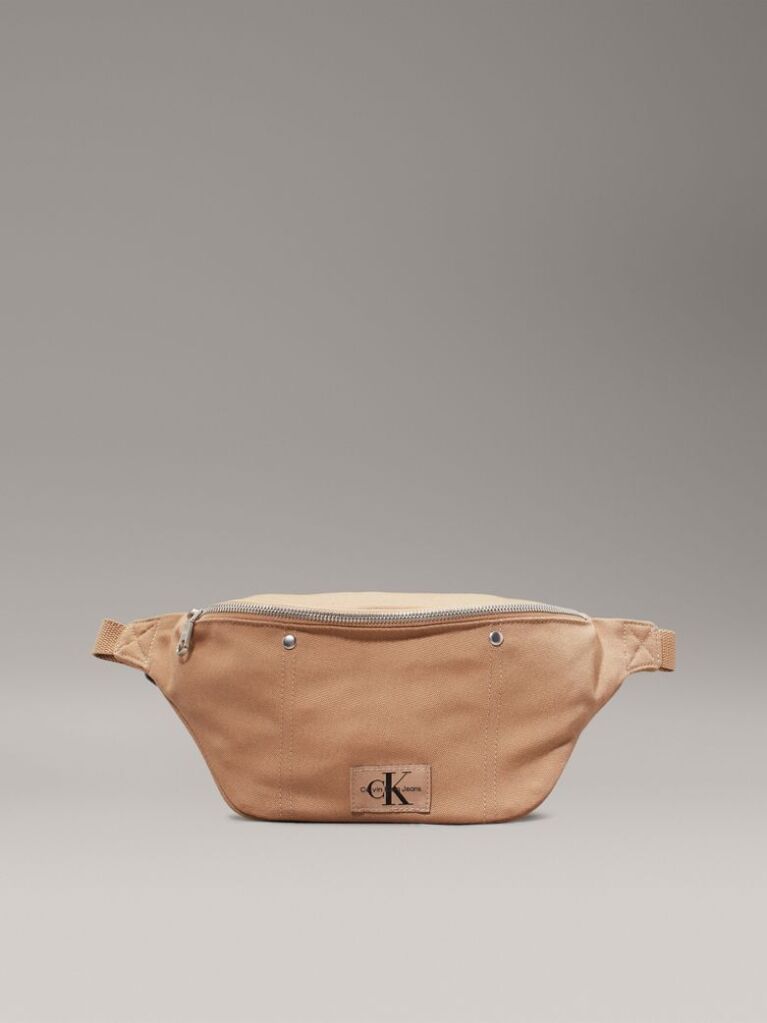 Beige Bum Bag  Men