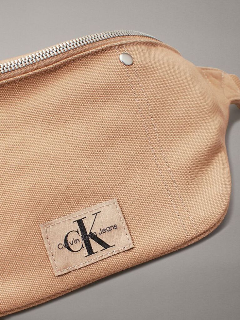Beige Bum Bag  Men