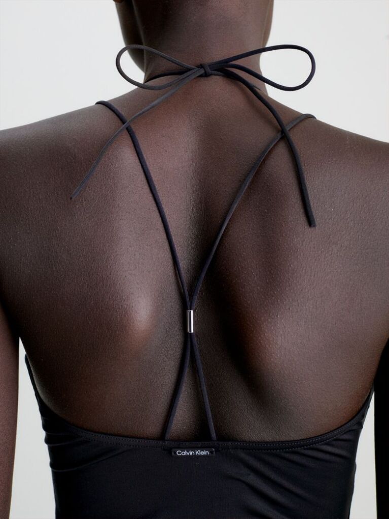 Black Swimsuit - Multi Ties  Women