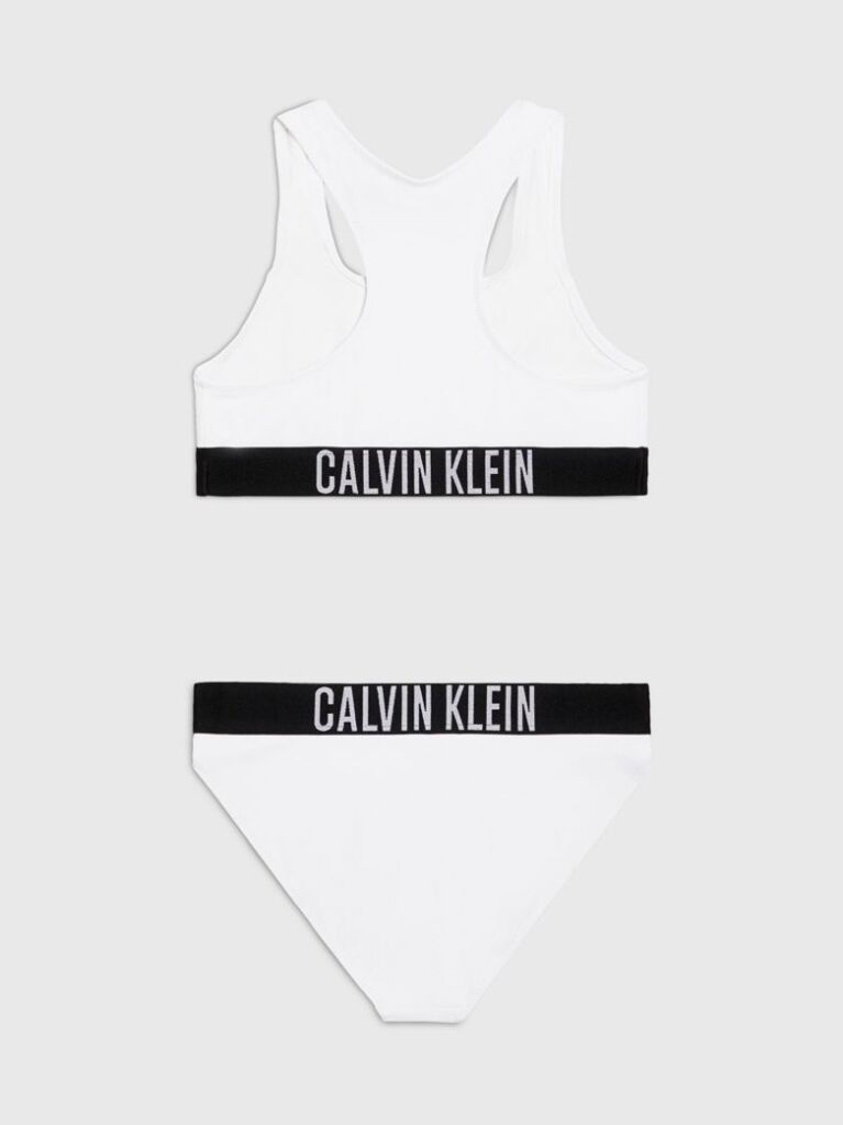 White Girls Bralette Bikini Set - Intense Power  Girls