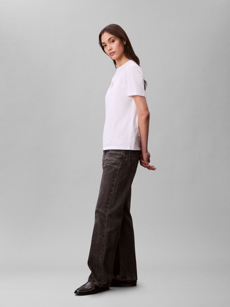 White Short Sleeve T-Shirt  Women