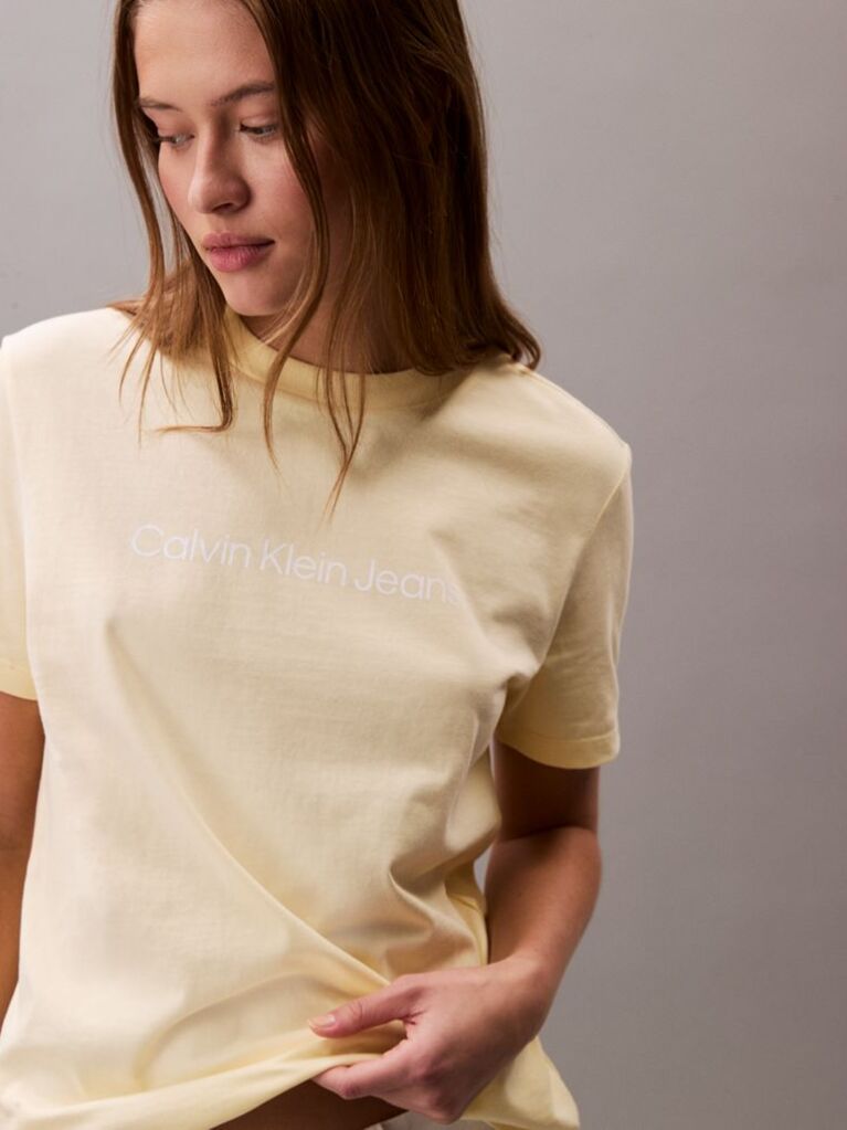 Yellow Short Sleeve T-Shirt  Women