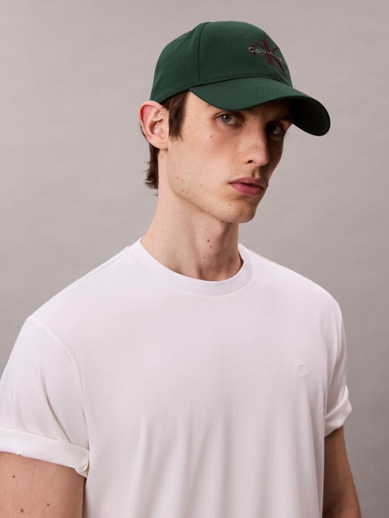 Πράσινο Καπέλο Από Twill Με Λογότυπο  Άνδρας