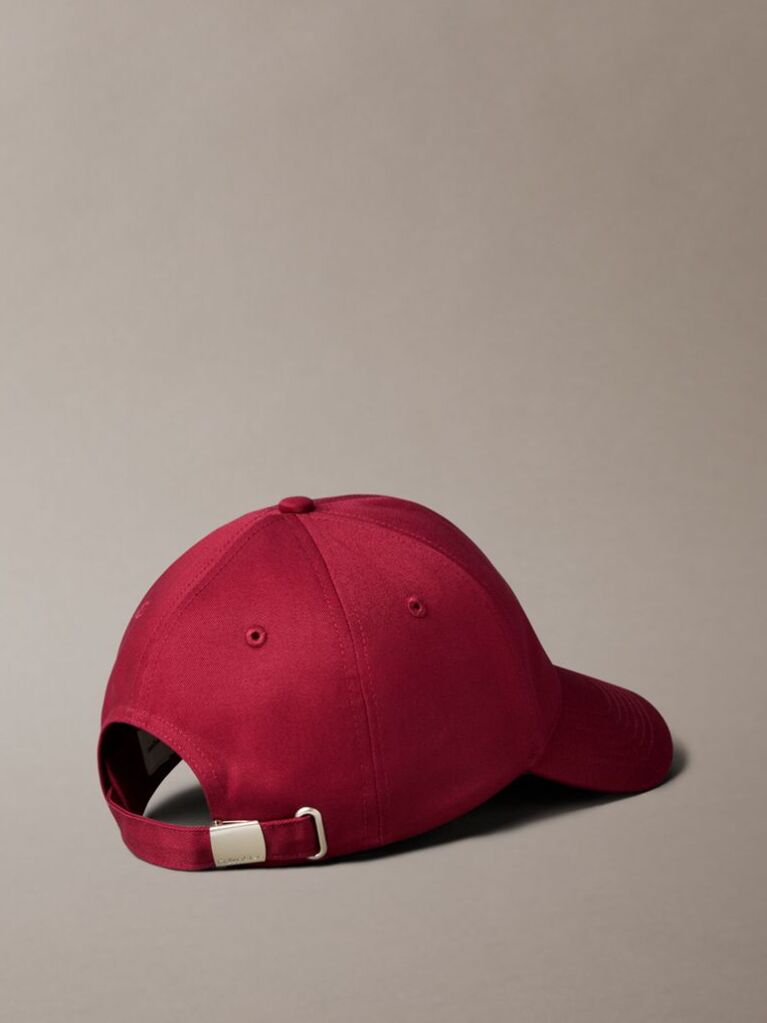 Red Twill Logo Cap  Men