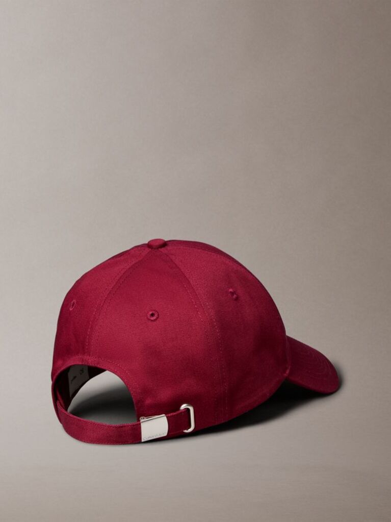 Red Twill Logo Cap  Men