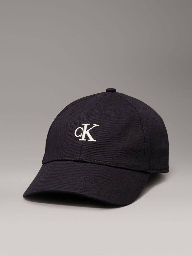 Black Twill Logo Cap  Women