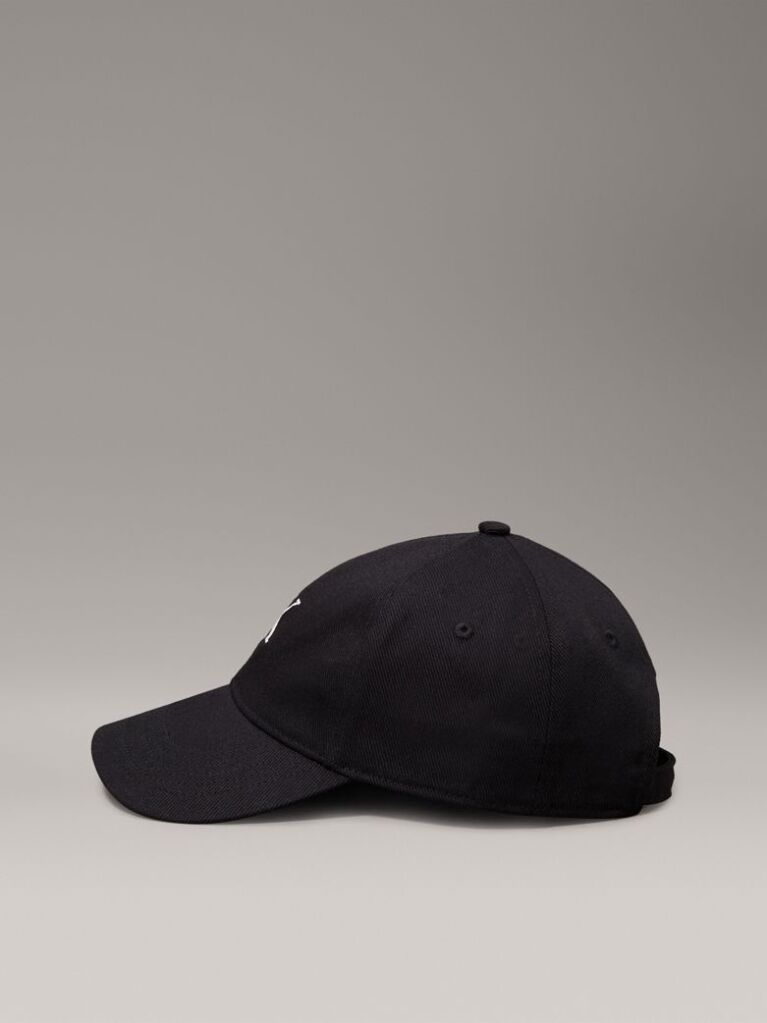 Black Twill Logo Cap  Women