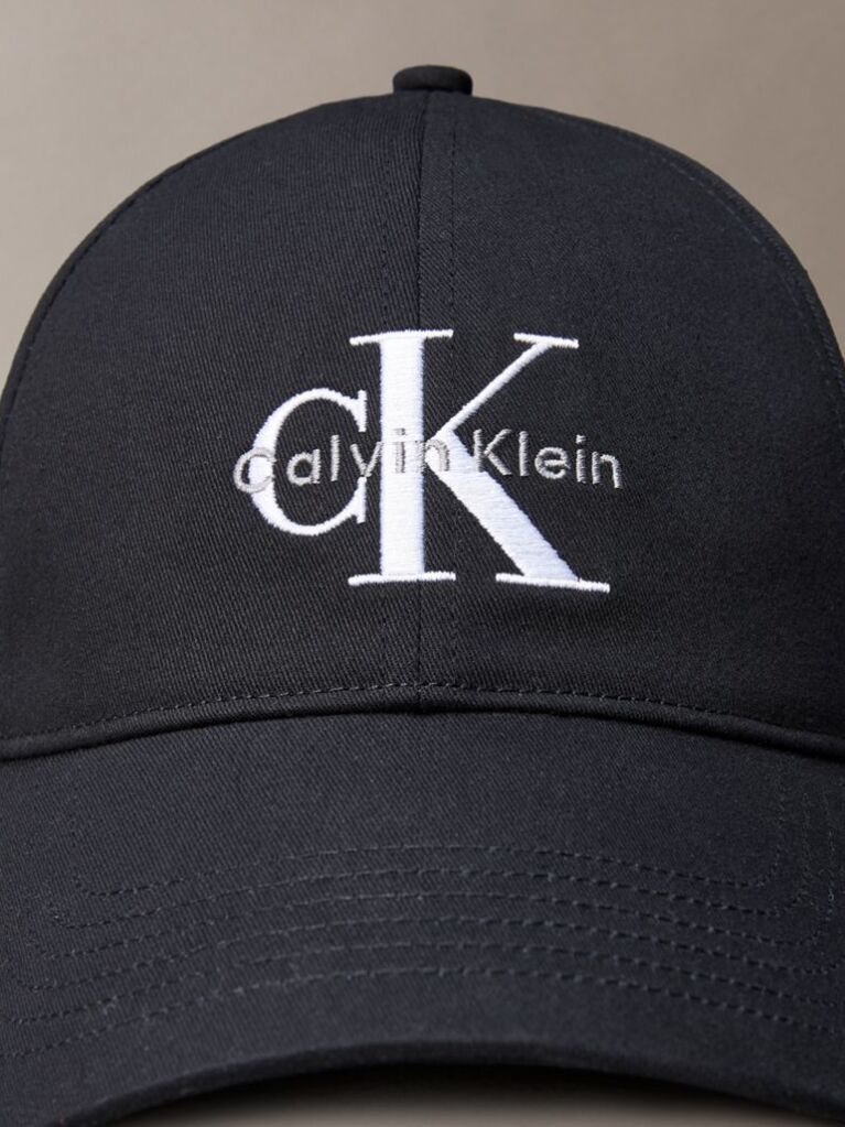 Black Twill Logo Cap  Women