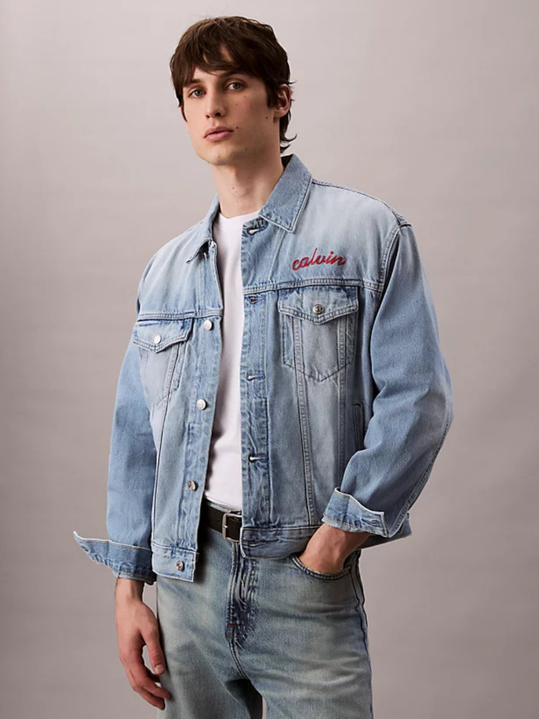 Denim 90's Denim Τζάκετ Με Λογότυπο  Άνδρας