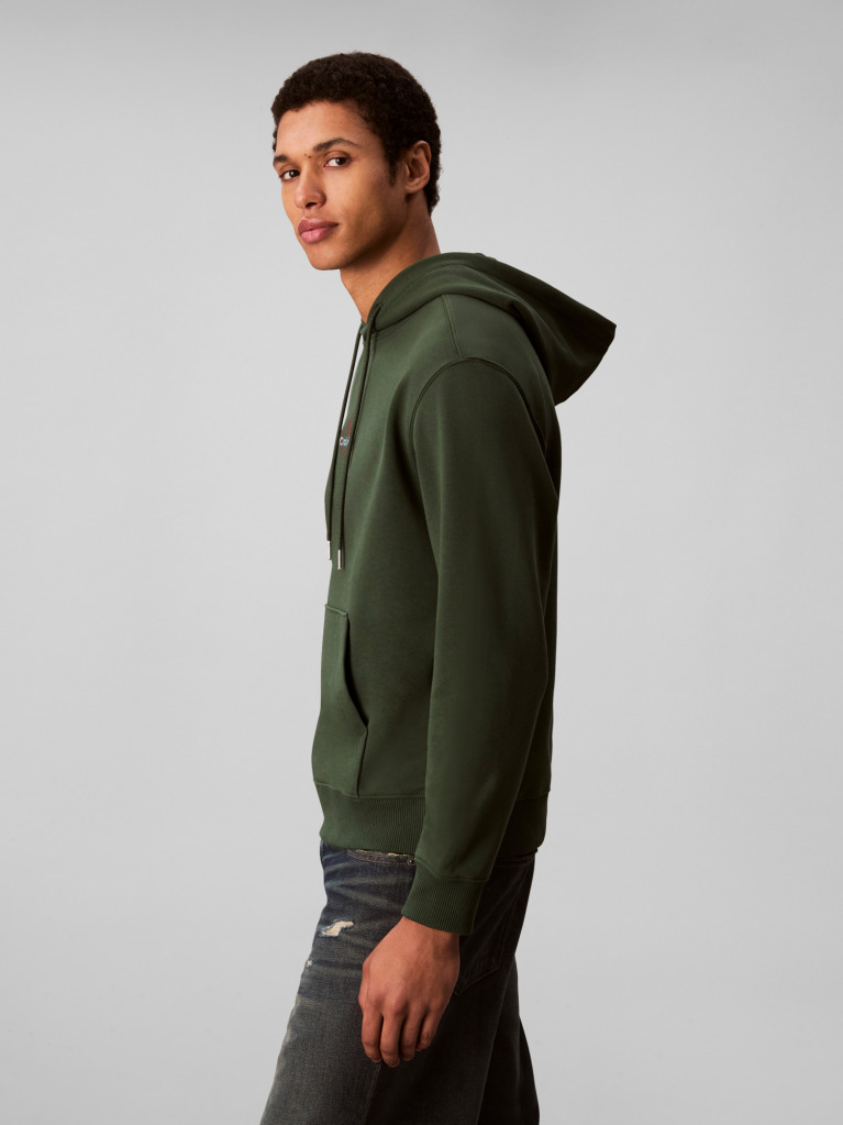 Πράσινο Άνετο Hoodie Με Μονόγραμμα  Άνδρας