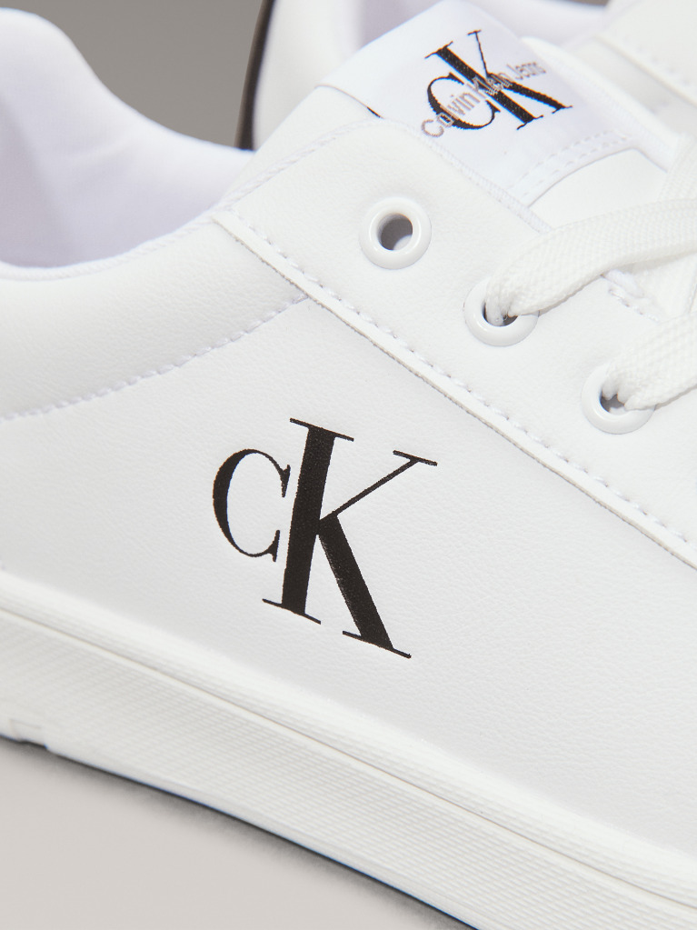 Λευκό Χαμηλά Sneakers Με Κορδόνια  Παιδικό Unisex