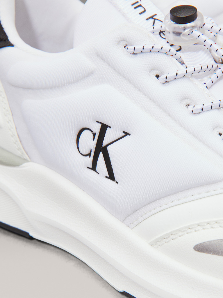 Λευκό Χαμηλά Sneakers Με Κορδόνια  Παιδικό Unisex