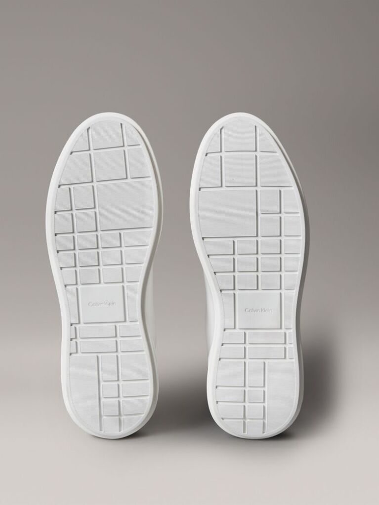 Λευκό Δερμάτινα Sneakers NYC   Άνδρας