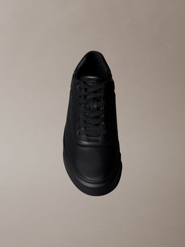 Μαύρο Premier - Signature Δερμάτινα Sneakers  Άνδρας
