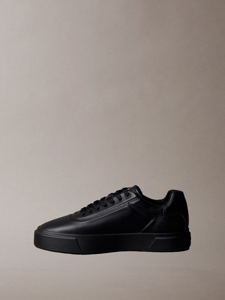 Μαύρο Premier - Signature Δερμάτινα Sneakers  Άνδρας