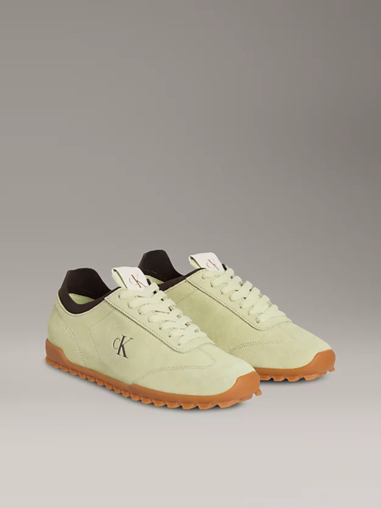 Πράσινο Σουέτ Sneakers  Γυναίκα