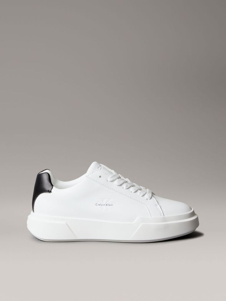 Λευκό Δερμάτινα NYC Sneakers  Γυναίκα