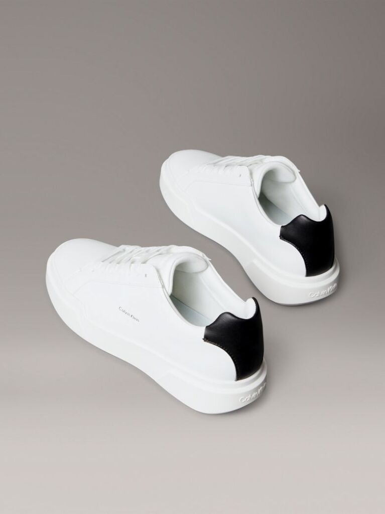 Λευκό Δερμάτινα NYC Sneakers  Γυναίκα
