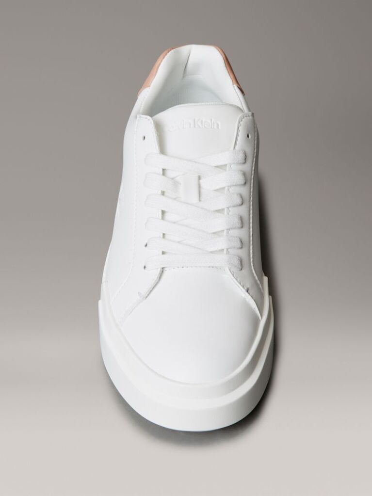 Λευκό Δερμάτινα NYC Sneakers  Γυναίκα